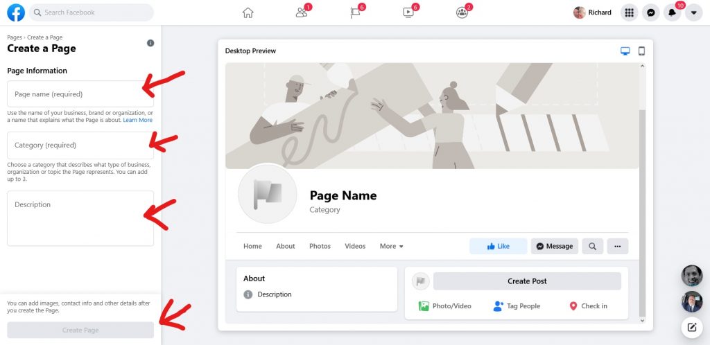 How to create a Facebook Fan Page